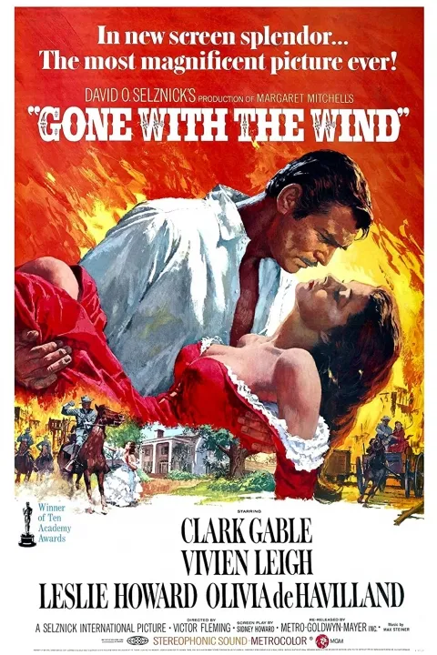 پوستر بربادرفته Gone with the Wind