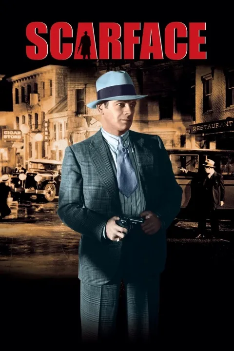 پوستر صورت زخمی Scarface
