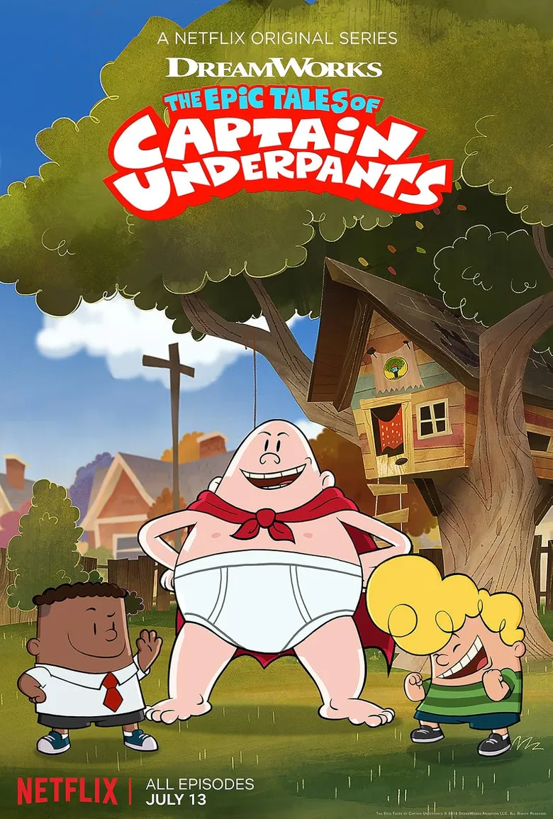 پوستر The Epic Tales of Captain Underpants
ماجراهای حماسی کاپیتان زیرشلواری