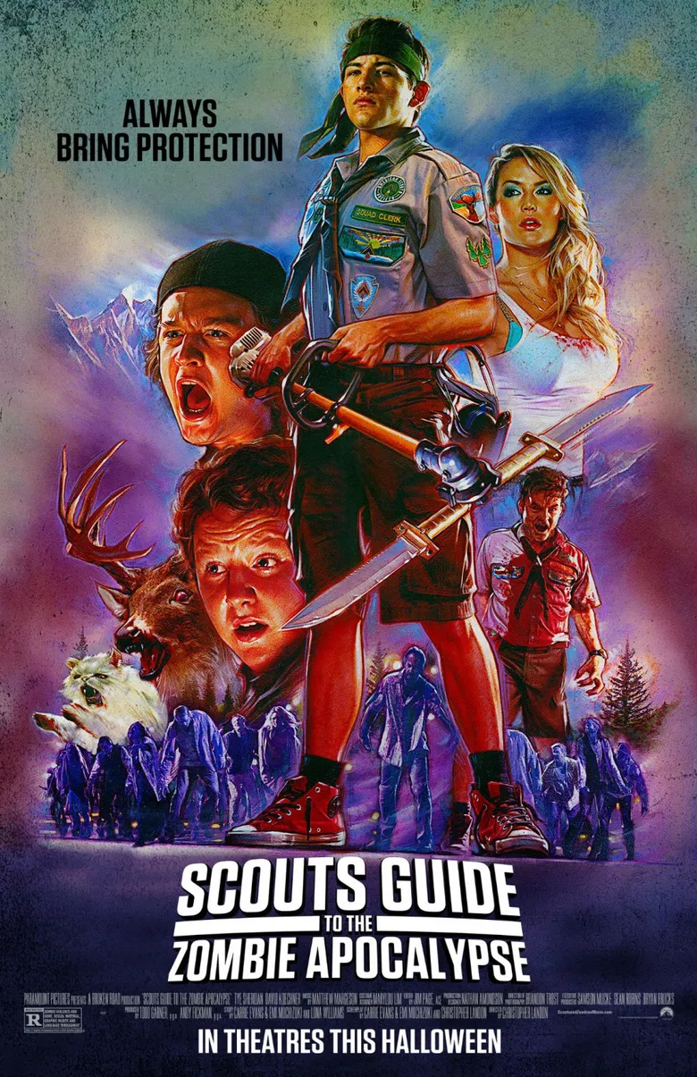 پوستر Scouts Guide to the Zombie Apocalypse
راهنمای پیشاهنگ ها برای آخرالزمان زامبی ها