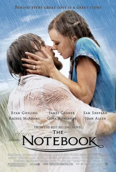 پوستر دفترچه یادداشت The Notebook