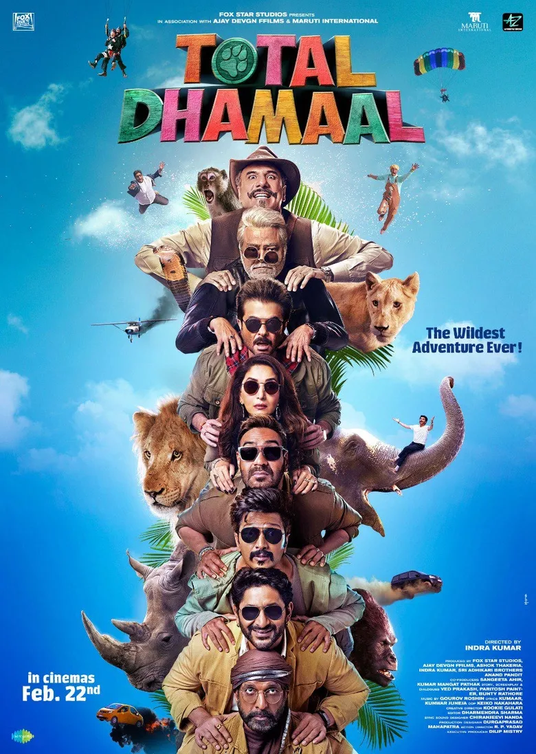 پوستر Total Dhamaal
شادکامی مطلق
