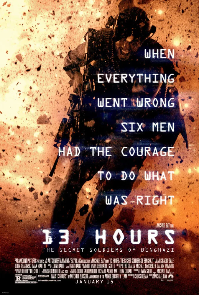 پوستر 13 Hours: The Secret Soldiers of Benghazi
۱۳ ساعت: سربازان مخفی بنغازی