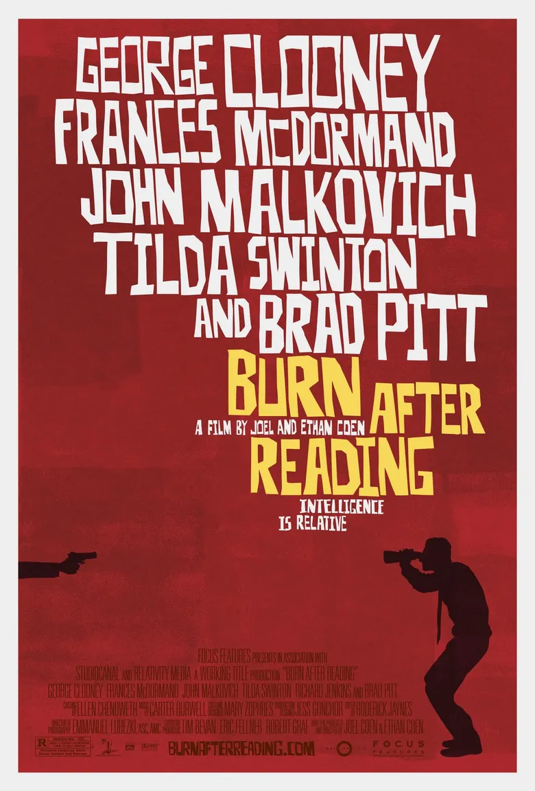 پوستر Burn After Reading
بعد از خواندن بسوزانید