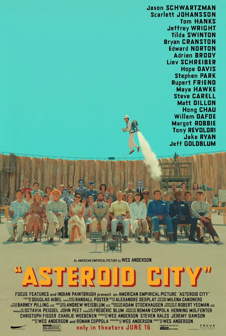 پوستر Asteroid City
شهر سیارکی