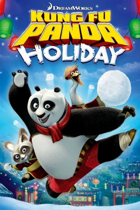 پوستر پاندای کنگ فو کار Kung Fu Panda Holiday