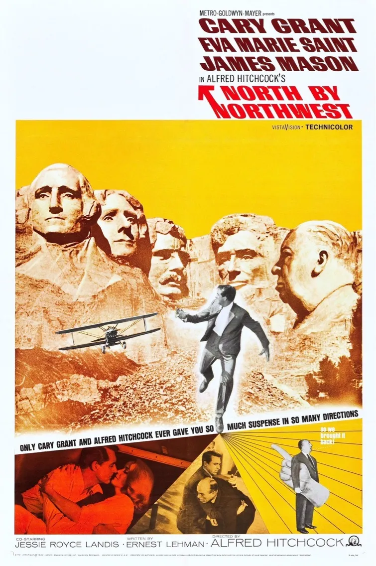 پوستر North by Northwest
شمال از شمال غربی