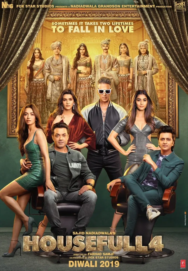 پوستر Housefull 4
خانه شلوغ ۴