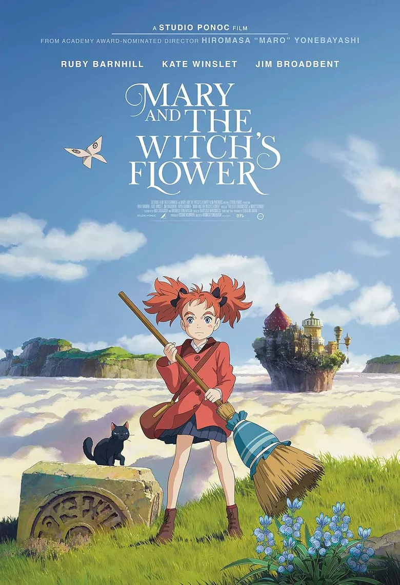 پوستر Mary and the Witch's Flower
ماری و گل جادوگر