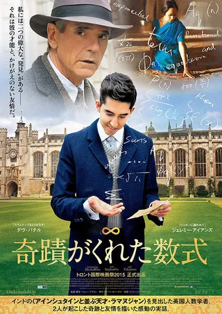 پوستر The Man Who Knew Infinity
مردی که بی نهایت را می دانست
